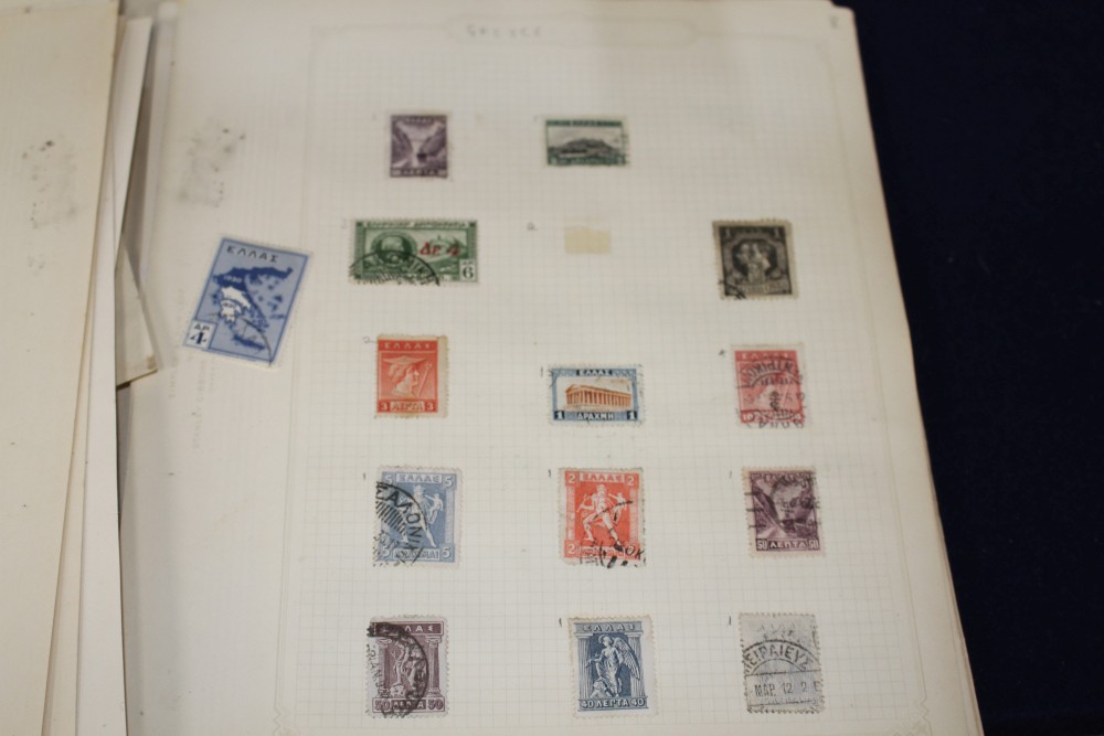 A World Stamp album, Victoria 1840 onwards including Penny reds